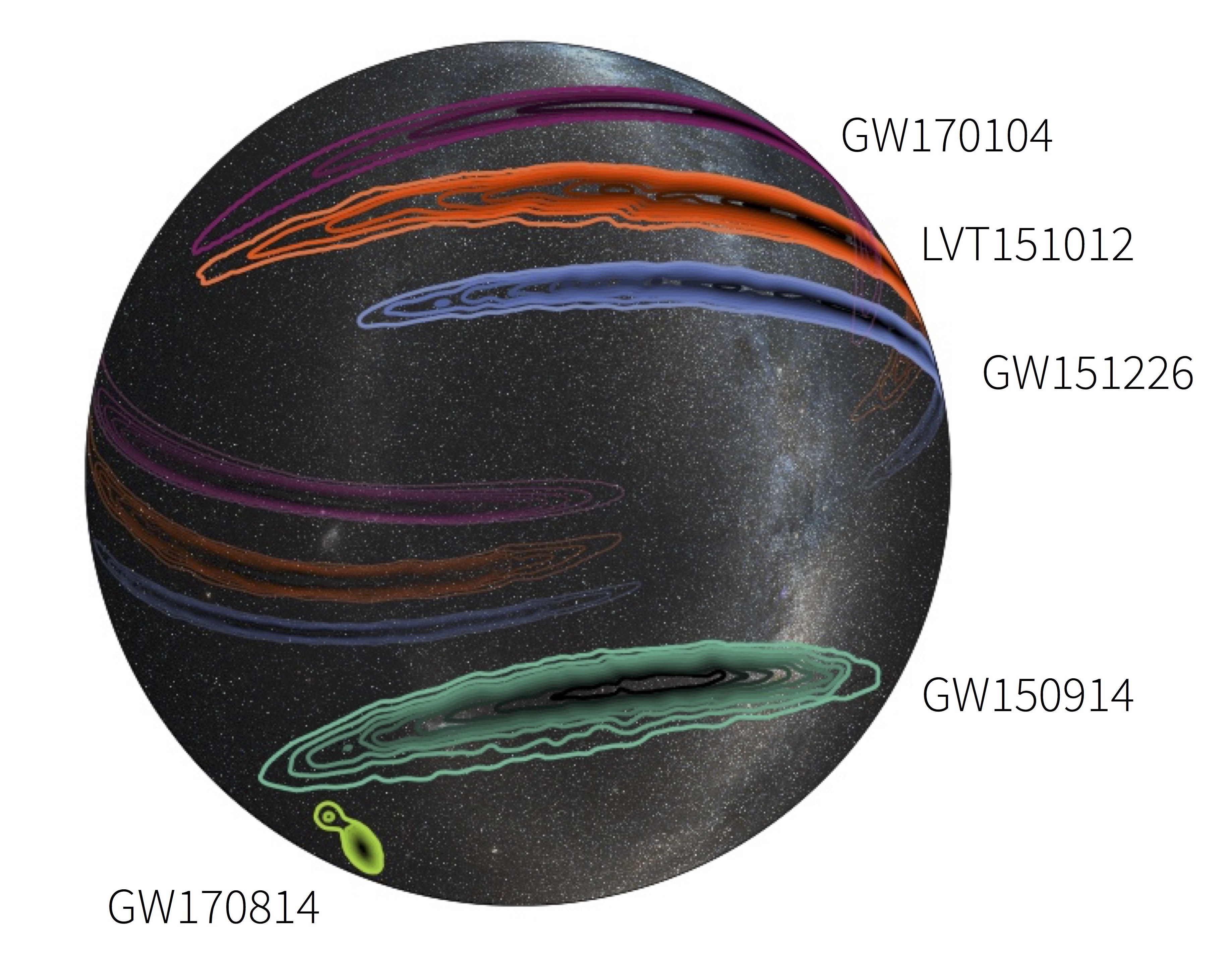 O1 O2 skymaps white GW170814