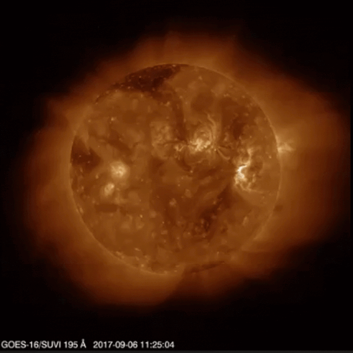 solar flares sept 1