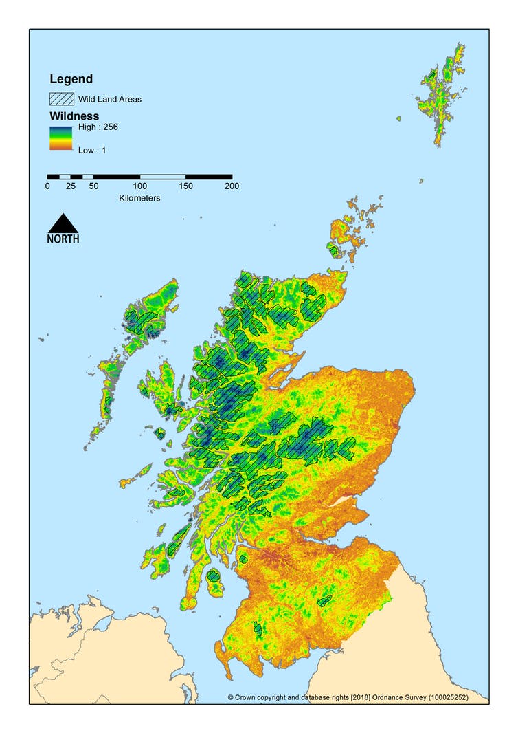 Scotland's wilderness. (Steve Carver, Author provided)