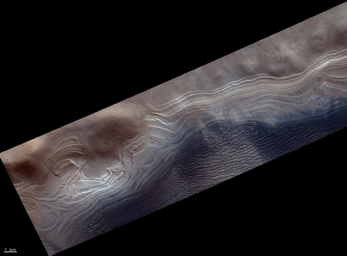 South polar layered terrains node full image 2