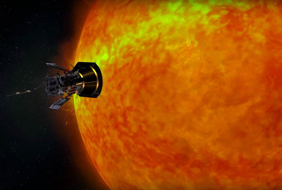 La sonda solar Parker se acercará más al sol que cualquier otra sonda antes. (NASA Goddard / Youtube)