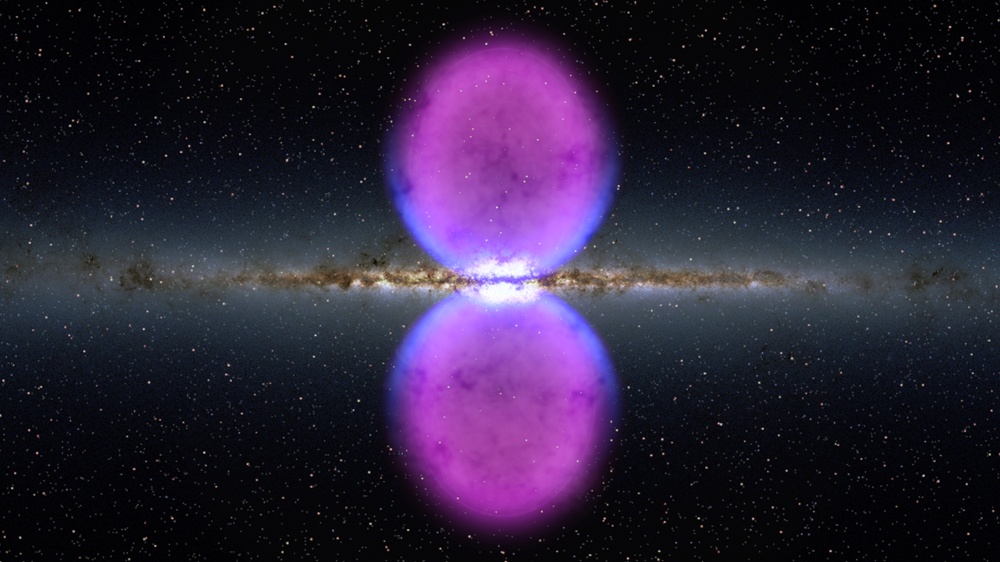 Fermi bubble. (NASA's Goddard Space Flight Center)