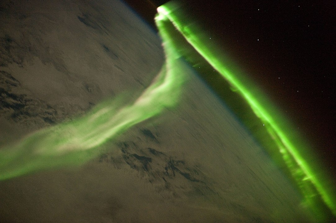 1082px Aurora Australis From ISS