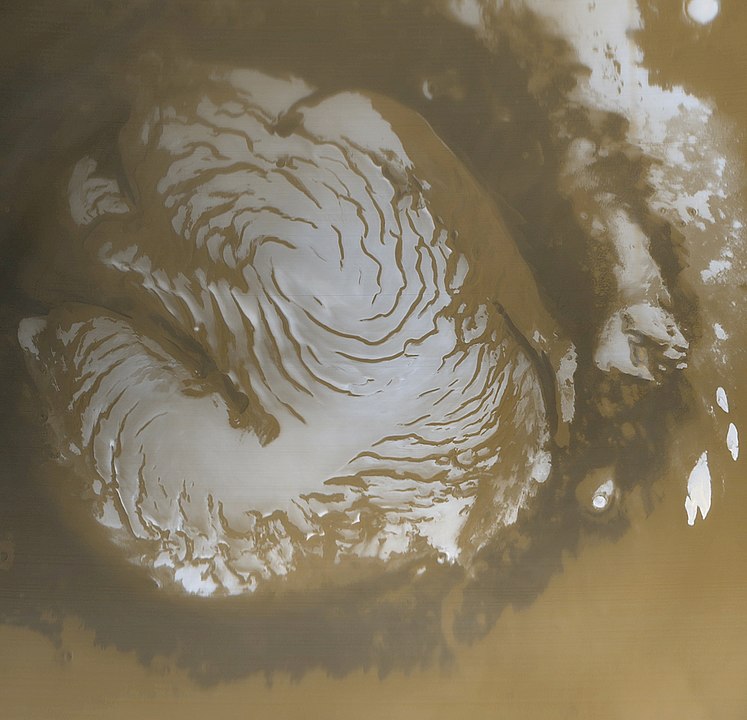 747px Martian north polar cap