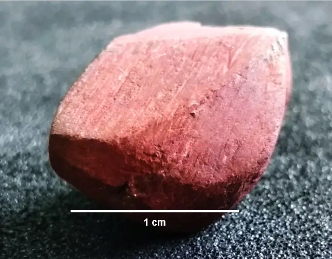 small red stone used for ochre painting
