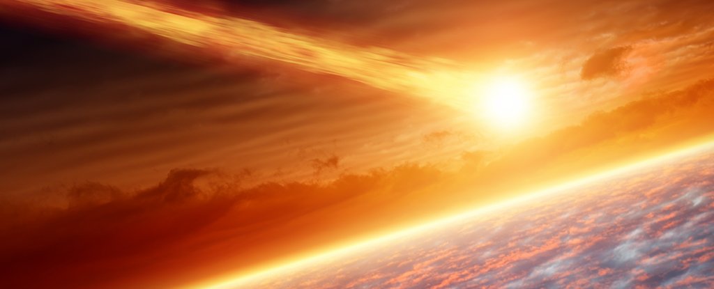 Asteroid shock waves could have provided the building