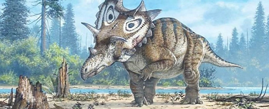 horned predator dinosaur