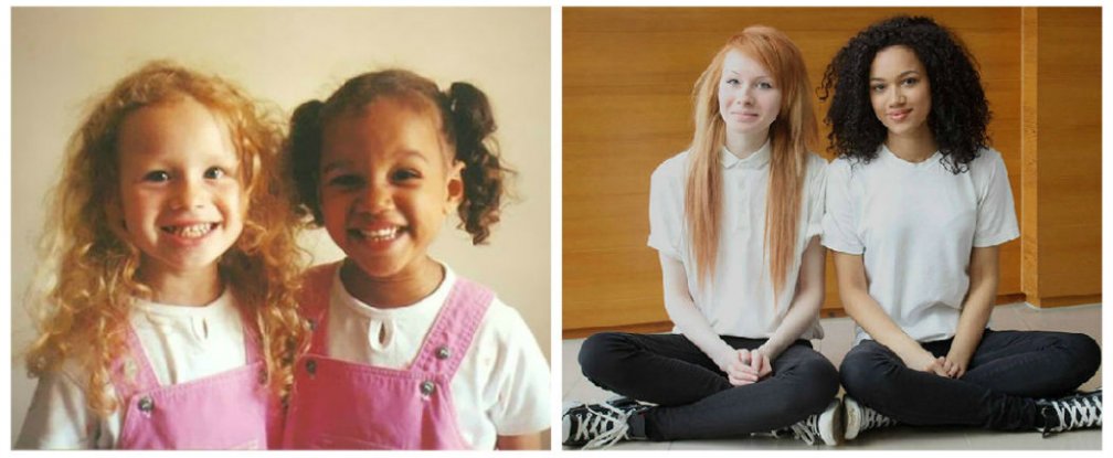 These Two British Girls Are Twin Sisters