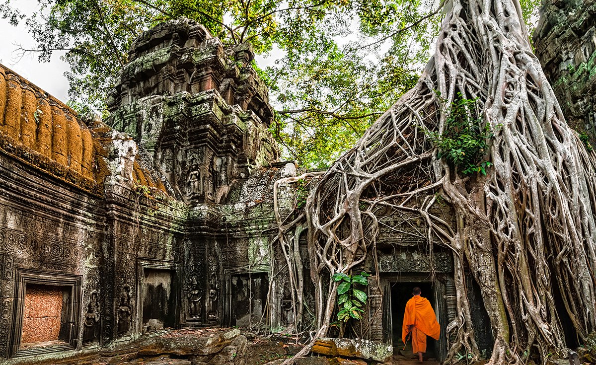 the-ta-prohm-temple-located-in-angkor-cambodia-is-an-unbelievably-fascinating-sight-as-huge-tree-roots-dominate-the-ground-and-structure-growing-sideways-along-its-walls