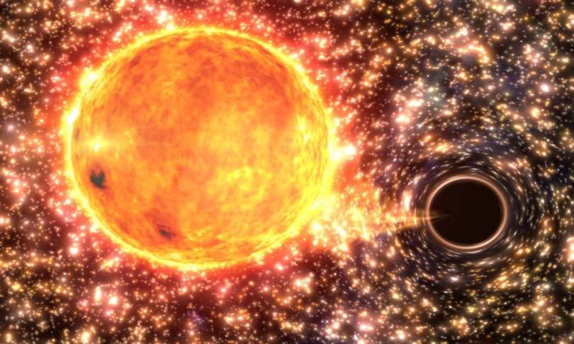 star_cluster_black_hole_SwinburneUniversity