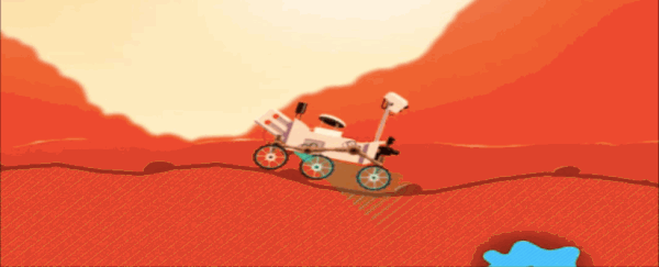 NASA's just released an awesome Curiosity game to celebrate the rover’s 4th birthday