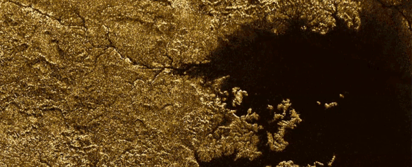 Cassini just discovered flooded canyons on Saturn's moon Titan