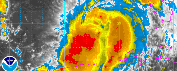 The tropical storm that's approaching Florida right now "has a mind of its own"