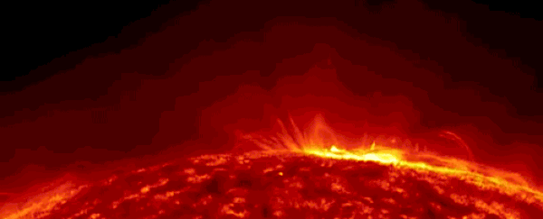 Giant waves that drive weather on Earth have just been found rippling across our Sun