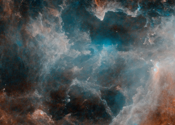 herschel molecular clouds W4