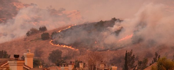 Some YouTubers think the California wildfires are a conspiracy, and we can't even