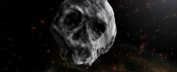 This skull-shaped 'dead' asteroid is coming to haunt Earth right around Halloween