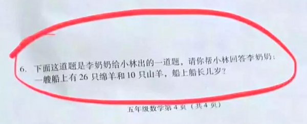 This 'unsolvable' math problem given to Chinese fifth-graders is pretty brilliant