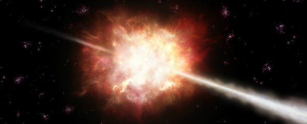 Scientists have created a mini gamma-ray burst in the lab for the first time