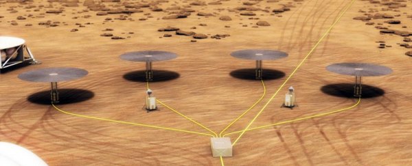 NASA is testing a mini nuclear reactor to keep the lights on when we get to Mars