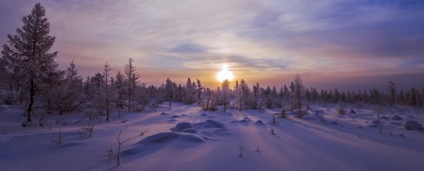 A mysterious radioactive particle has been detected above Alaska