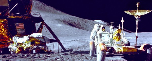 Humans have already left more than 400,000 pounds of junk on the Moon