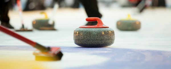 The physics of why Olympic curlers sweep the ice