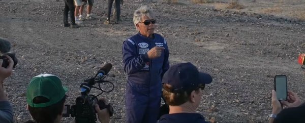 This flat-Earther has failed to launch his rocket again and now we're almost sorry for him