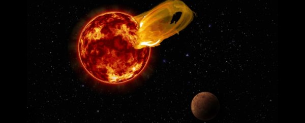 The closest star to our Solar System has suffered an insane eruption