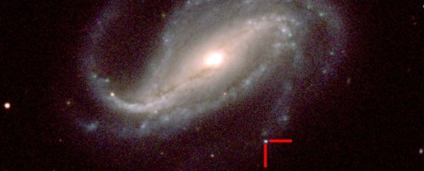 An amateur astronomer accidentally caught the first-ever photo of an exploding star