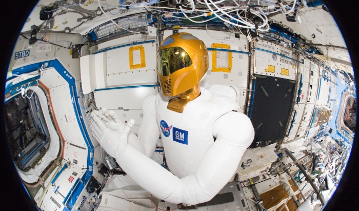 robonaut aboard the iss 2