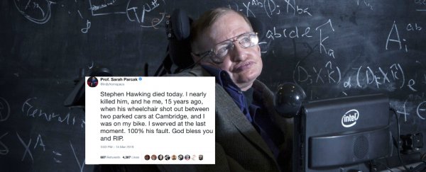 Scientists share beautiful and heartbreaking tributes for Stephen Hawking