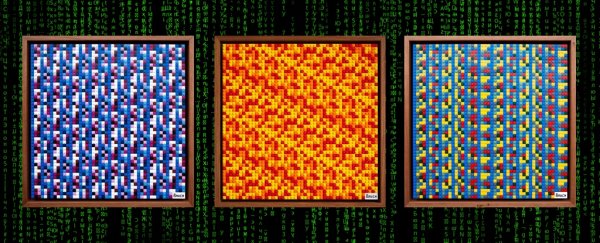 These cryptic artworks hide a Bitcoin fortune - all you have to do is decode them