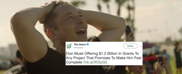 The Onion Is Trolling Elon Musk Hard Right Now And We're Here For It