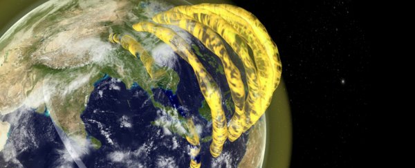 There are giant plasma tubes floating above Earth
