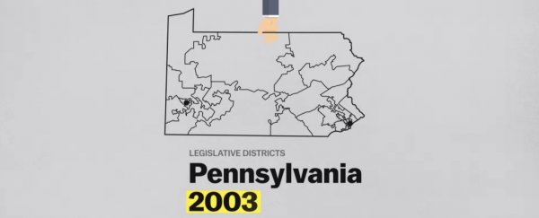 Watch: How Pennsylvania Rigged Its Electoral Map