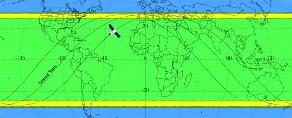 We finally know where China's "out of control" space lab might crash