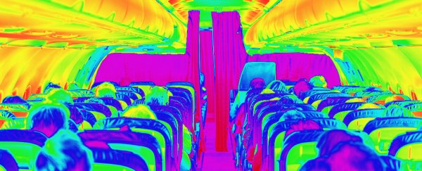 Scientists have mapped how a virus spreads through an airplane cabin