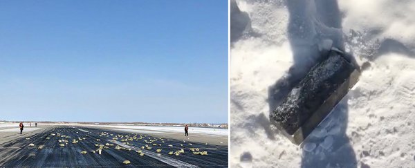Gold bars and diamonds fell out of the sky in Siberia after a cargo plane accident