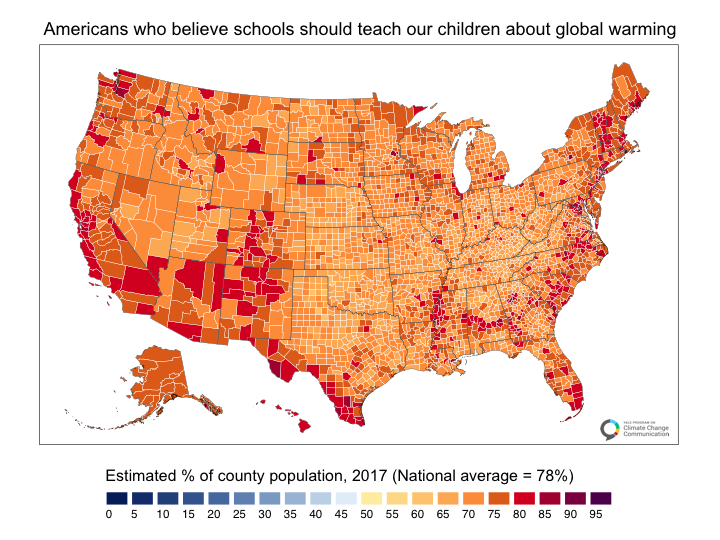 2018 TeachGW counties