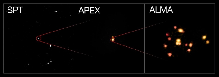 galaxy merger telescopes