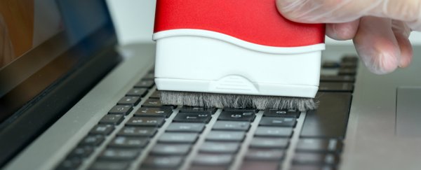 Here's how often you should clean your keyboard, according to science