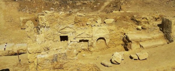 Archaeologists just unearthed a spectacularly rare temple in the middle of the desert
