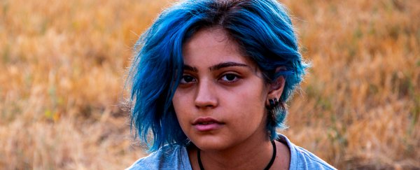 There's evidence humans didn't actually see blue until modern times