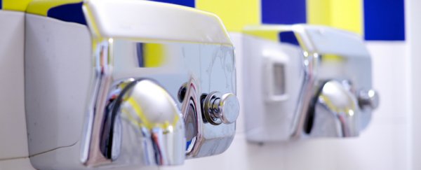 Here's the gross truth about bathroom hand dryers