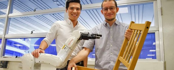 This robot just assembled an IKEA chair without throwing a fit