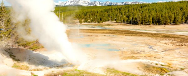A huge geyser at Yellowstone National Park has erupted for the third time in 6 weeks