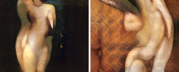 An artist used AI to generate nude portraits and the results are completely horrifying