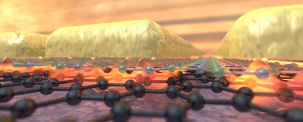 Scientists have used graphene to squeeze light into a space smaller than its wavelength