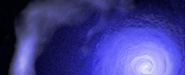 A strange 'cold front' is creeping across one of the largest objects in the Universe